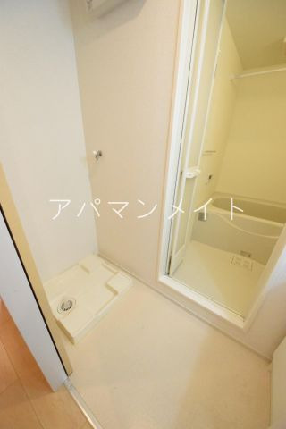 【設備】 | ドミールボナミ | 洗濯機置場です