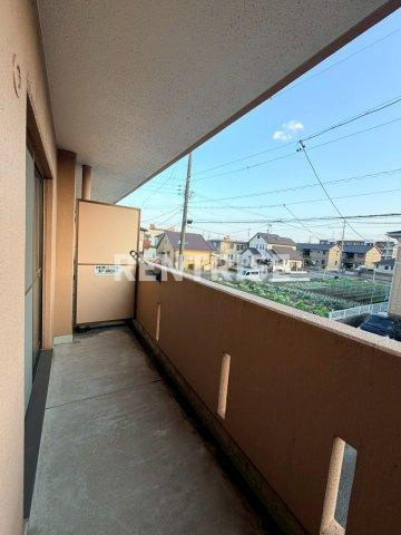 ピュアストリートのバルコニー