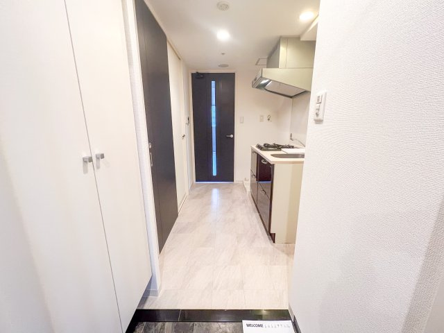 レオンコンフォート難波西の玄関