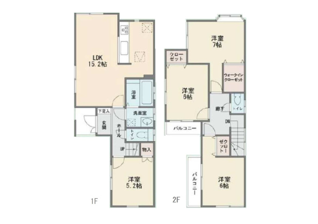 【間取り】 | 小田急線「柿生」中古戸建