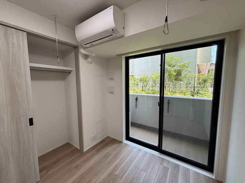 ディームス根岸のバルコニー