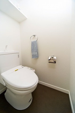 エンクレスト薬院LUCEのトイレ|シンプルで使いやすいトイレです