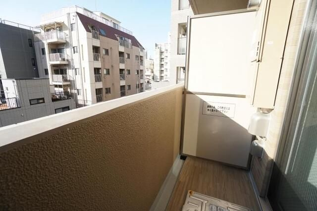 ガリシア森下Ⅴのバルコニー