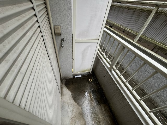 ユーズ・アークⅠ・Ⅱのバルコニー|洗濯機置き場