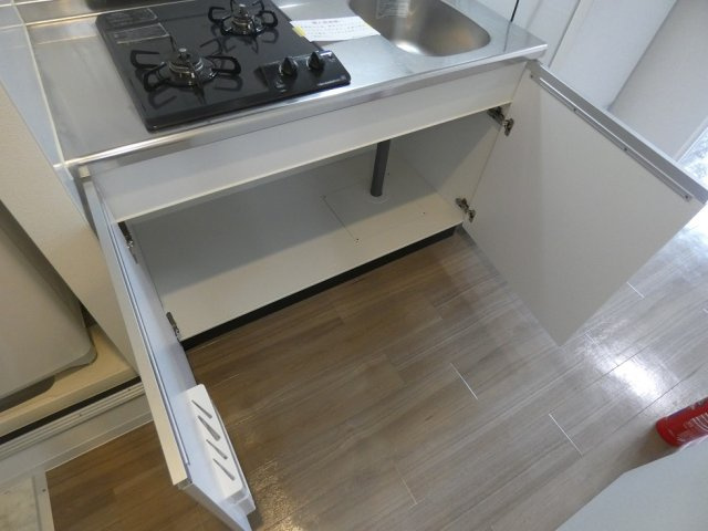 ザ・テラス浦西のキッチン|キッチン下収納です