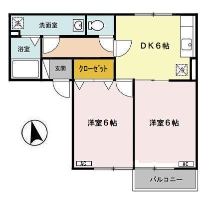 ブォナ・ジョルナータの間取り