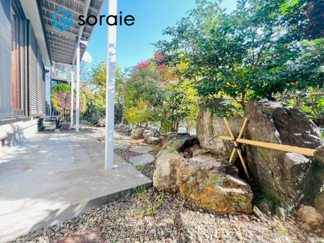 日高市武蔵台4丁目　中古戸建の庭|11/16撮影