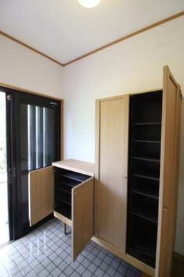【収納】 | 太陽光発電の平屋住宅 駐車3台／稲敷月出里 | 専用の収納スペースです