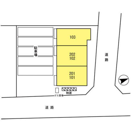 メゾン ルーナの区画図