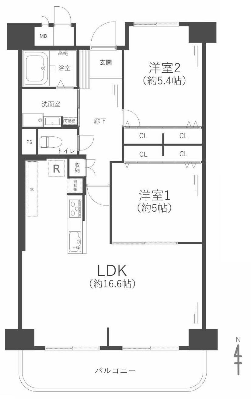 ハイマート若江第弐棟