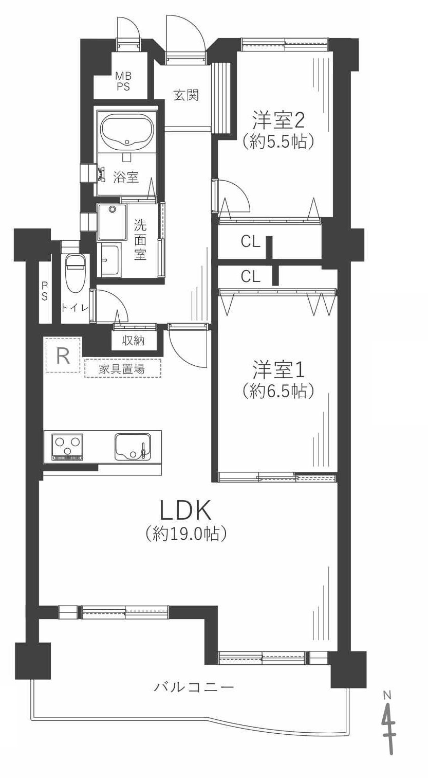 京橋南コーポ3号棟