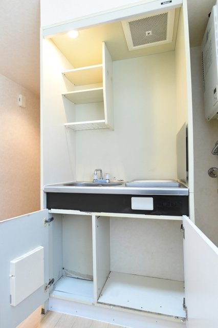 カルタス２１駒場東大前のキッチン