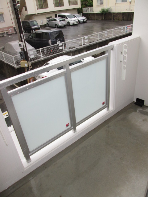 apartmentAのバルコニー|バルコニーです