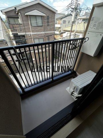 エルベコート東寺のバルコニー