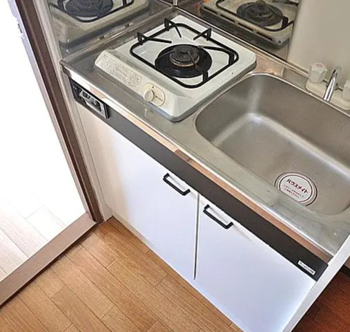 大阪市西区1棟収益マンション　メゾンナカムラ北堀江　「西長堀駅徒歩6分」「西大橋駅徒歩3分」「平成15年築」のキッチン