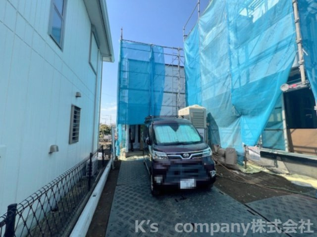 茅ヶ崎市菱沼3丁目　新築戸建　C号棟の外観|2025.11月撮影