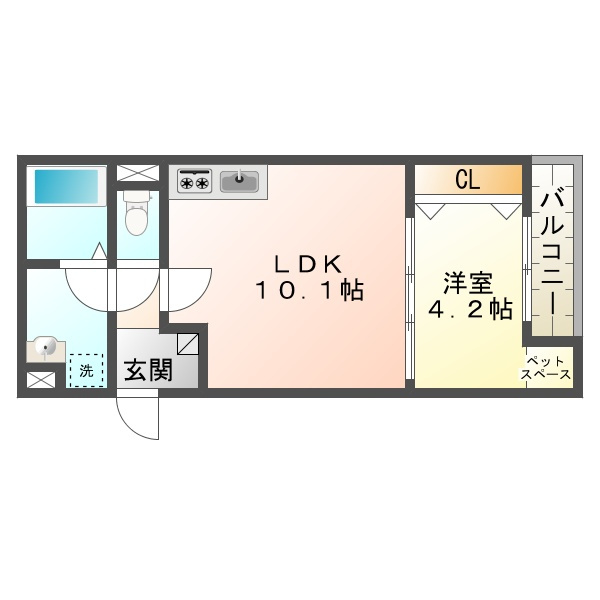 ウィングス垂水の間取り