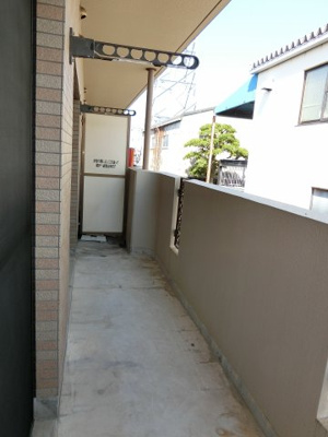 【バルコニー】 | アルカディア高須 | お洗濯にも便利なバルコニー付き