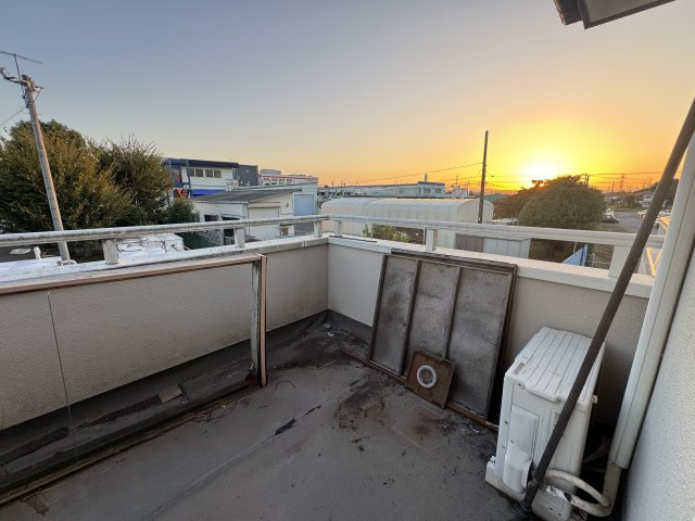 -三丁目不動産-　熊谷市上江袋　駐車3台以上のバルコニー