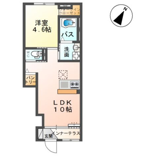 【間取り】 | 仮）ユニヴァリィⅡ岩曽