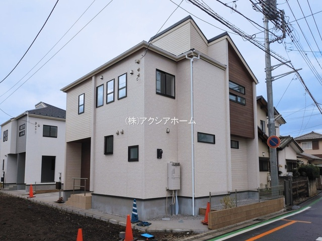 所沢市小手指元町2丁目・全8棟　新築一戸建　1号棟の外観|現地写真（2026年3月16日撮影）