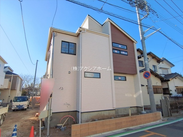 所沢市小手指元町2丁目・全8棟　新築一戸建　1号棟の外観|現地写真（2026年1月29日撮影）