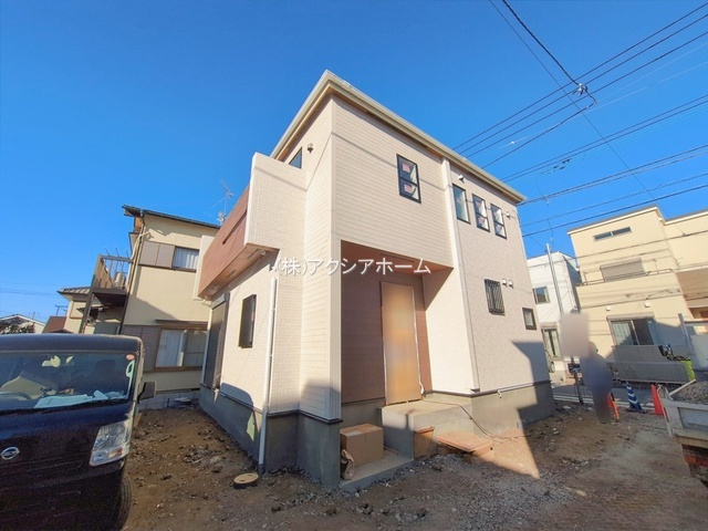 所沢市小手指元町2丁目・全8棟　新築一戸建　1号棟の外観|現地写真（2026年1月29日撮影）