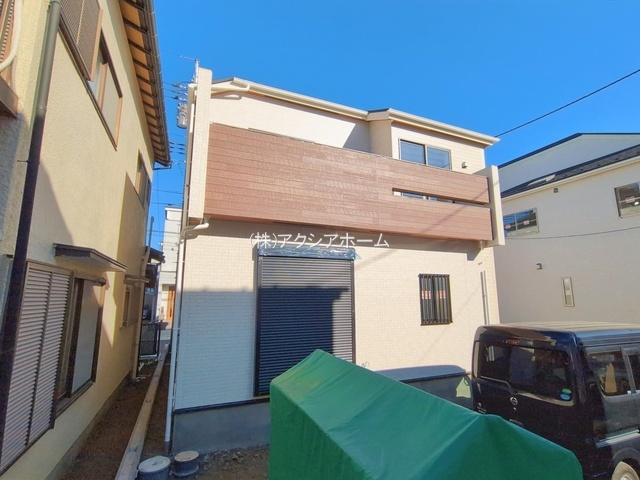 所沢市小手指元町2丁目・全8棟　新築一戸建　1号棟の外観|現地写真（2026年1月29日撮影）