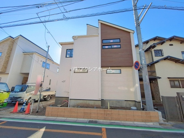 所沢市小手指元町2丁目・全8棟　新築一戸建　1号棟の外観|現地写真（2026年1月29日撮影）