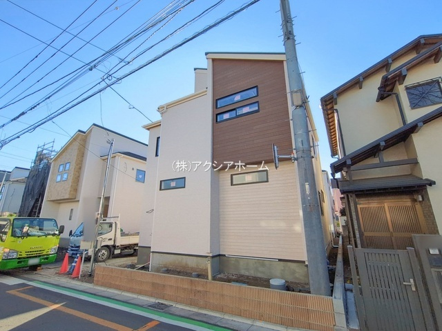 所沢市小手指元町2丁目・全8棟　新築一戸建　1号棟の外観|現地写真（2026年1月29日撮影）