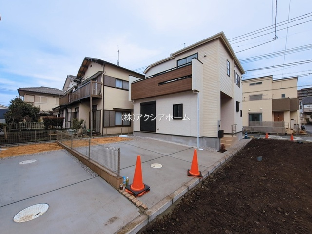 所沢市小手指元町2丁目・全8棟　新築一戸建　1号棟の駐車場|現地写真（2026年3月16日撮影）