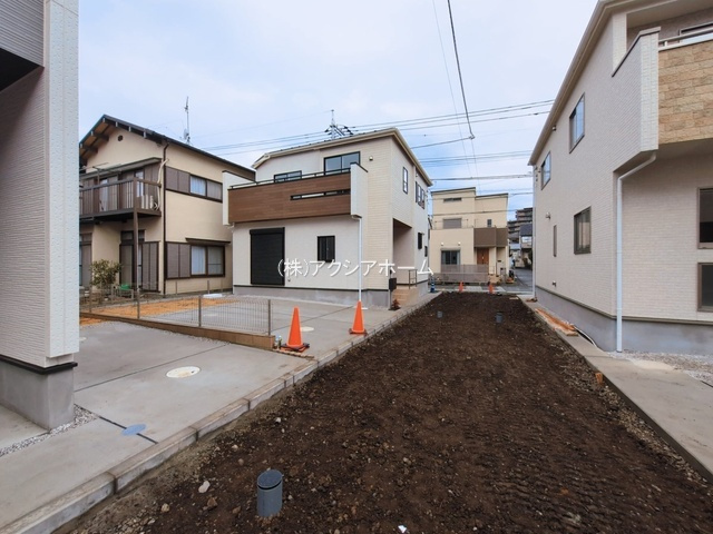 所沢市小手指元町2丁目・全8棟　新築一戸建　1号棟の前面道路含む現地写真|現地写真（2026年3月16日撮影）