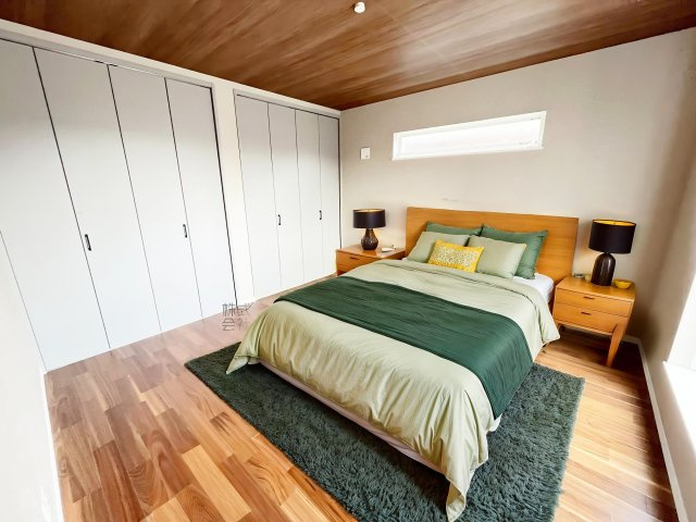 所沢市狭山ヶ丘2丁目・全1棟　新築一戸建　～LDK18帖～の寝室|2階　洋室　8.0帖（家具はCG画像での表示になります）