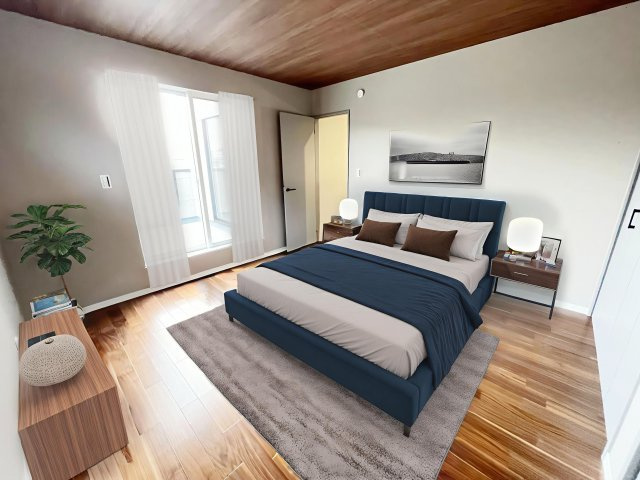 所沢市狭山ヶ丘2丁目・全1棟　新築一戸建　～LDK18帖～の寝室|2階　洋室　8.0帖（家具はCG画像での表示になります）