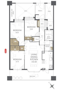 【間取り】レクセルガーデン浦安 