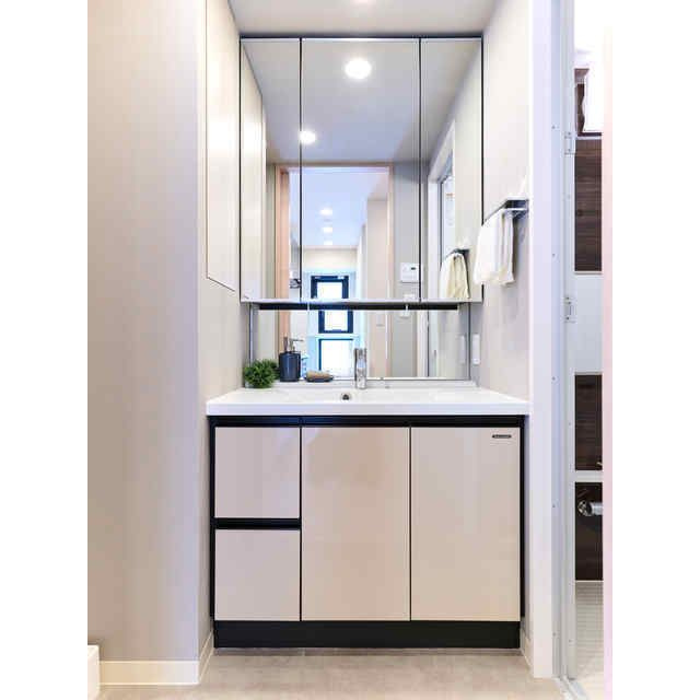 ルフォンプログレ上野稲荷町の洗面所