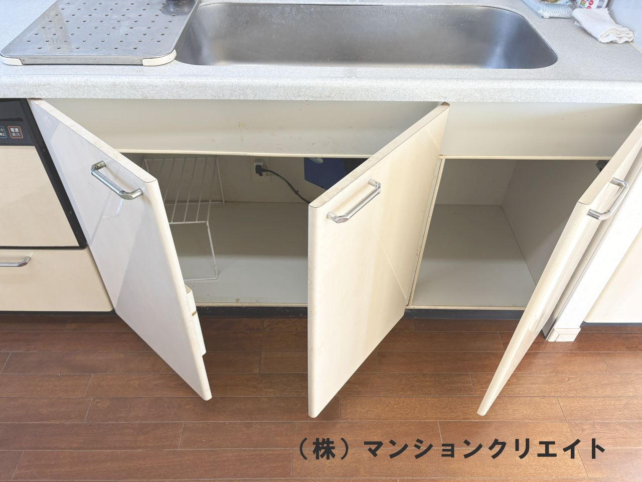 シンフォニアガーデン福井のキッチン|キッチン下収納