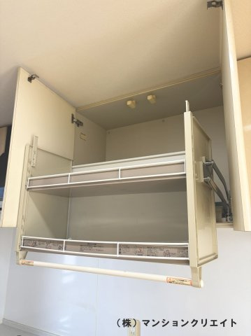 シンフォニアガーデン福井のキッチン|吊戸棚内部