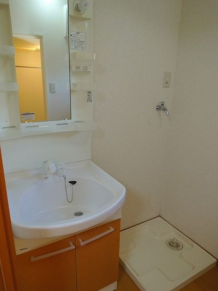 ボヌールC棟の洗面所