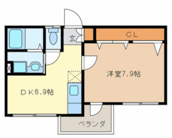 ボヌールC棟の間取り