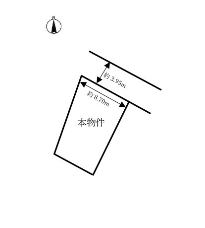 屋島西町　土地の土地図