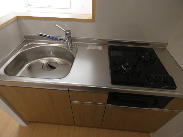 ザ・テラス鏡原のキッチン|使いやすいキッチンです