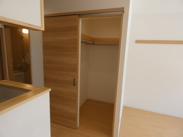 ザ・テラス鏡原の収納|大きなスペースがあり、収納には困りません