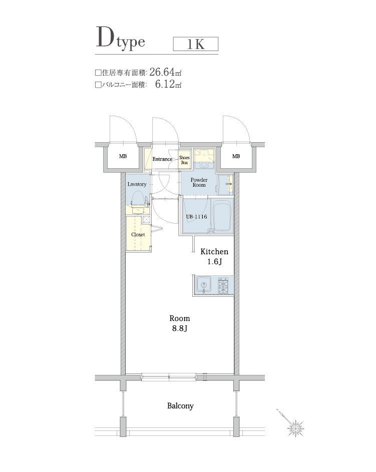 新品家具付きマンション博多駅南16(KaGood福岡)