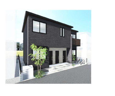 【外観パース】 | ＦｏｒｅｓｔＭａｉｓｏｎ大島 | 外観パースです