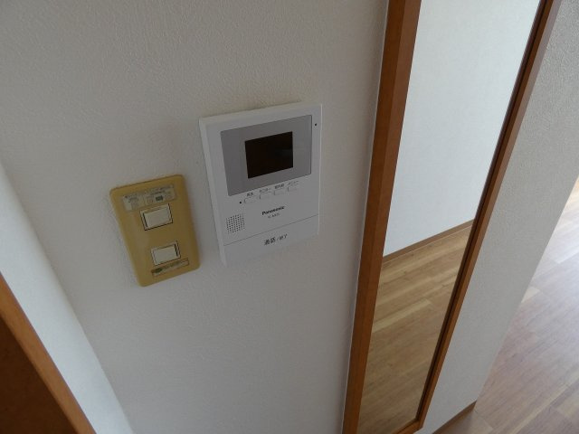 TSパレスのセキュリティ|モニター付きインターホンです