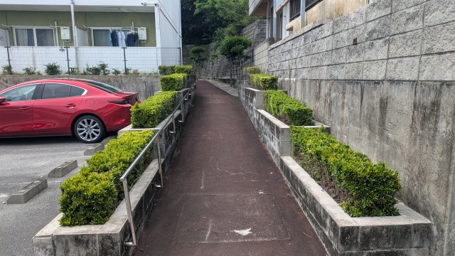 TSパレスのエントランス