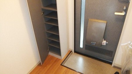 クレール船橋の玄関|靴箱あります