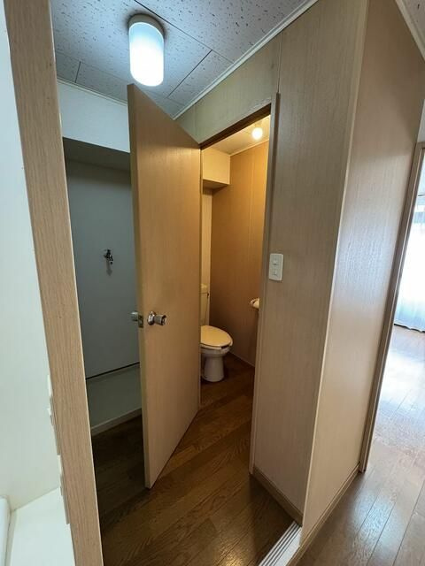 レオパレスドミールＡ館のトイレ