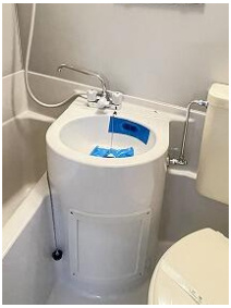 ホームズ稲田堤の洗面所